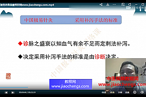 2022年刘朝龙极易针灸视频课程10集百度网盘下载学习