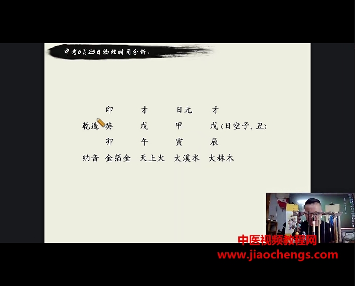 朱坤奇门八字布局助力2023年高考直播课百度网盘下载学习