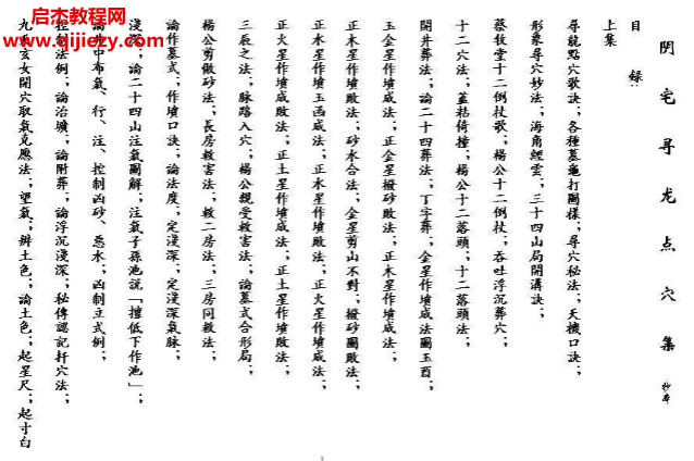 阴宅寻龙点穴集抄本.png 阴宅寻龙点穴集抄本.png