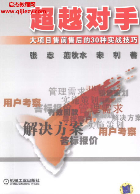 张志萧秋水宋利编著超越对手大项目售前售后的30种实战技巧.png