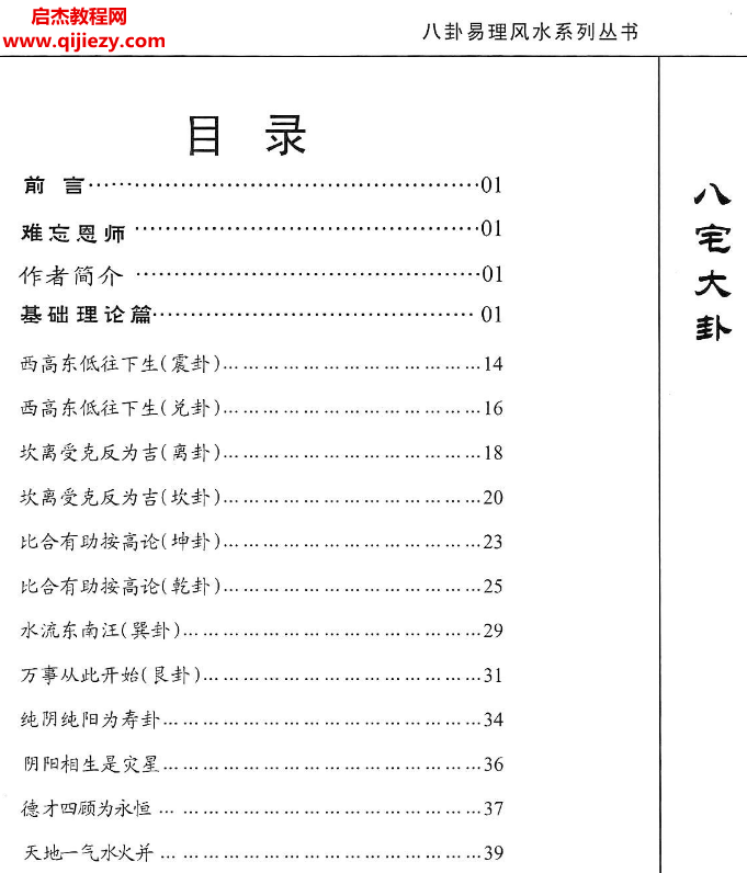 高拴祥著八宅大卦.png 高拴祥著八宅大卦.png