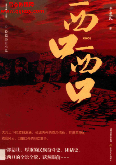 李爱民著西口西口.png