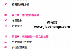 夫妻性福秘籍《口爱》让她高兴的口jiao技巧完整台湾原版高清PDF百度云网盘下载学习