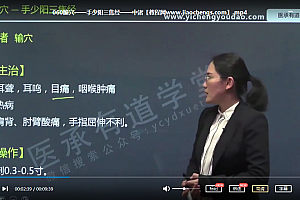 医承有道学堂杜若桑穴位100天训练营102集高清视频课程教程百度云网盘下载学习中医视频
