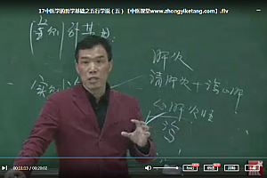 潘毅中医基础理论112集全视频课程广州中医药大学百度云网盘下载学习中医教程