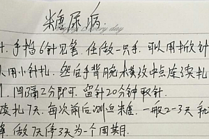 阴阳脉针高级班脉法录音笔记含高血压糖尿病绝密资料百度云网盘下载学习