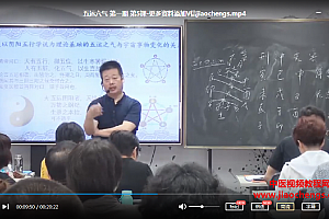 朱引山五运六气1-5期精品视频课程305集全五运六气教程百度云网盘下载学习