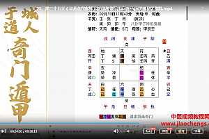 于城道人太乙奇门六壬三式合一视频课程27集百度云网盘下载学习
