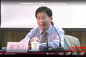 郝万山柴胡剂的临床应用视频课程6集百度云网盘下载学习