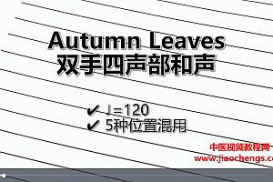 郑宇星爵士钢琴和声及初级即兴运用视频课程百度网盘下载学习
