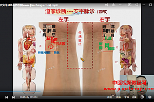 谭观钦道家安平脉法视频课程5集脉诊教程百度网盘下载学习
