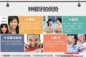 口腔宣教讲座PPT模板及动画视频百度网盘下载学习