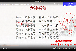 陈法学小六壬掐指神算预测择日学择日学和预测学综合版视频课程2集百度网盘下载学习
