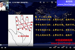 程传明铁口断八字高级班视频课程5集百度网盘下载学习
