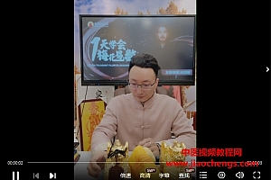 光明师亲授一天学会梅花易数视频课程2集百度网盘下载学习