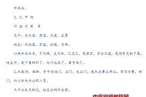 凌雪衣己丑十一面授班讲义笔记163页doc文件百度网盘下载学习