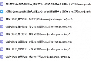 王彬白瑞沙脉轮筑基身心能量提升课百度网盘下载学习