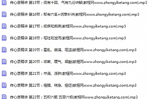 王寻之百日筑基医学传心录临床实战精讲音视频课程百度网盘下载学习