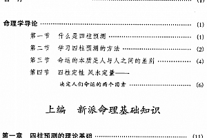 祝国英著人生轨迹的干支解读新派命理简论电子书pdf百度网盘下载学习