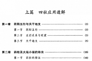 张成武著四柱六爻应用透解电子书pdf百度网盘下载学习
