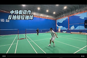 李龙羽毛球假动作技术课原理手法打法全解析视频课程38节百度网盘下载学习