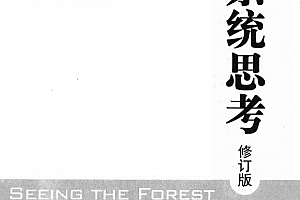 (美)丹尼斯舍伍德著系统思考(修订版)电子版pdf百度网盘下载学习