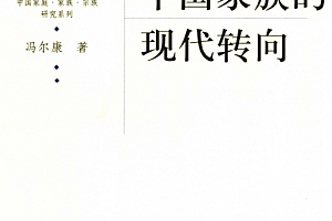 冯尔康著18世纪以来中国家族的现代转向电子版pdf百度网盘下载学习