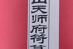 龙虎山天师符符箓教材初中级班图片电子版百度网盘下载学习
