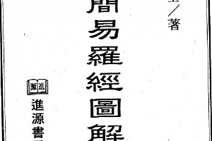 天星居士著三元三合简易罗经图解使用法电子书pdf百度网盘下载学习