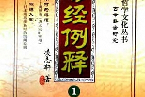 凌志轩著易经例释古今卦案研究电子书pdf百度网盘下载学习