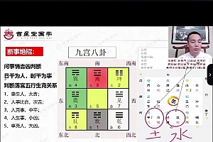 2024年冯楷竣奇门遁甲进阶班视频课程38集百度网盘下载学习