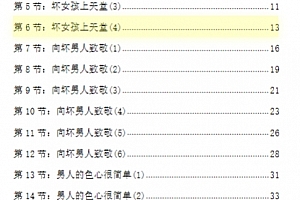 女性智慧之婚姻阳谋术电子书pdf百度网盘下载学习