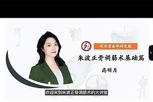 朱波正骨调筋术基础篇视频课程45集百度网盘下载学习