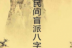 河之洲民间盲派八字命理宝典电子书pdf百度网盘下载学习