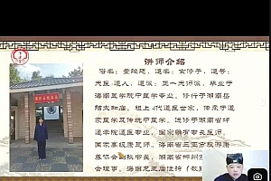 玄修道长道家上古能量针视频课程19集百度网盘下载学习
