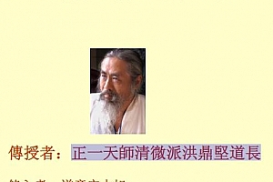 正一天師清微派洪鼎堅道長太歲符解秘电子书pdf百度网盘下载学习