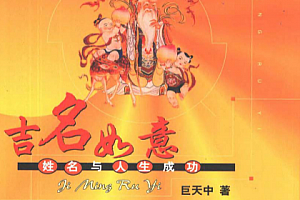 巨天中著起名实用宝典吉名如意姓名与人生成功电子书pdf百度网盘下载学习