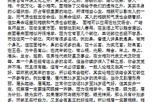 实用面相真人图解电子书pdf百度网盘下载学习