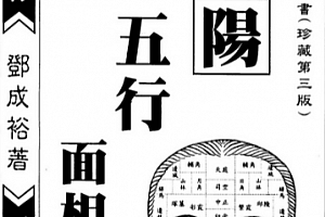 邓成裕著阴阳五行面相秘笈电子书pdf百度网盘下载学习