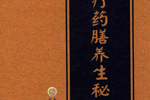 中华食疗药膳养生秘方电子书pdf百度网盘下载学习